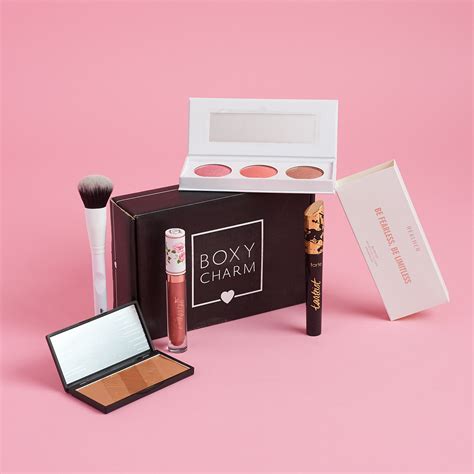 BoxyCharm (formerly Ipsy Glam Bag Plus) is customized to each subscriber's beauty preferences, skin tone, hair color, eye color, favorite brands, and more. Each box includes a mix of skincare products and makeup from brands like Murad, Fenty, tarte, Christophe Robin, and Glossier. Starting at $30.00. Try BoxyCharm.